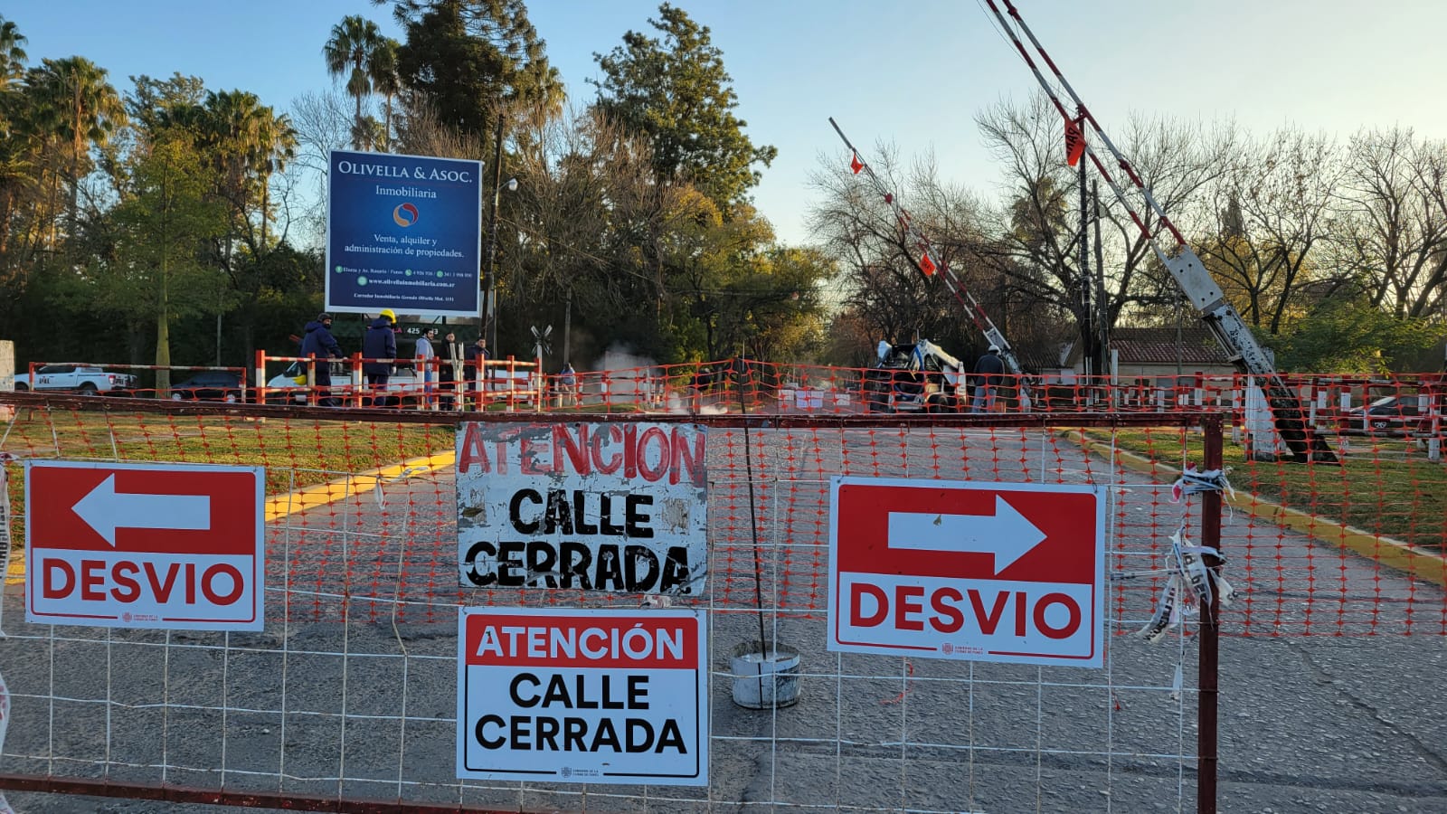 Desde hoy, el paso a nivel de calle Independencia se encontrará cerrado por reparaciones